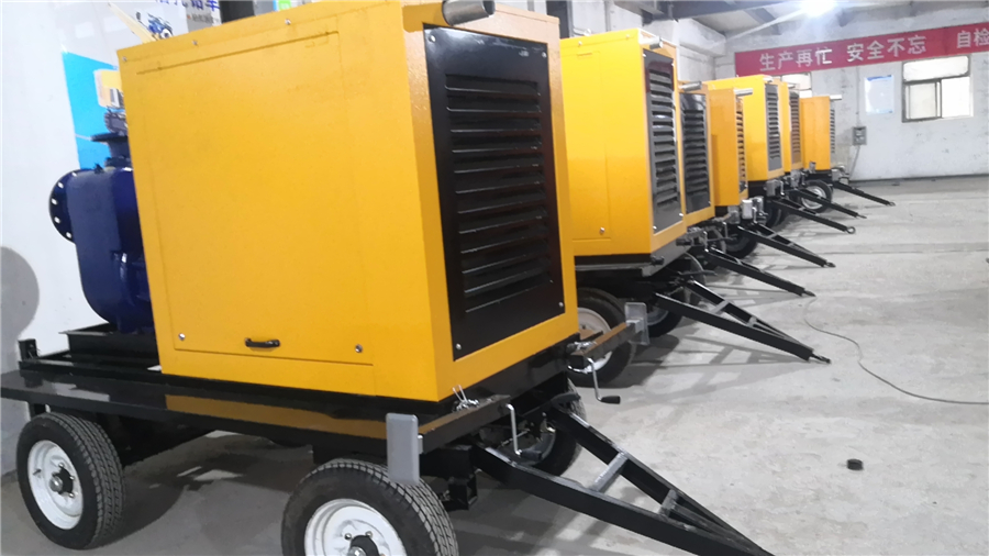 柴油移動(dòng)防汛泵車 (13)